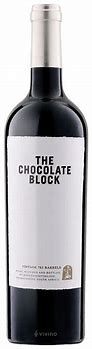Chocolate block wine